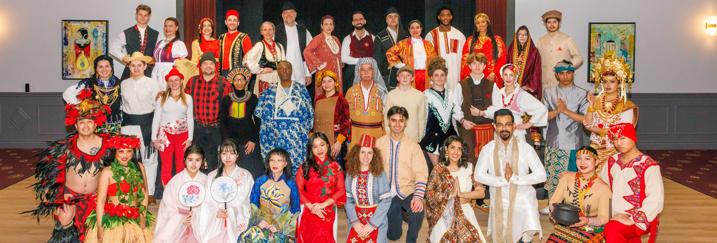 group photo banner